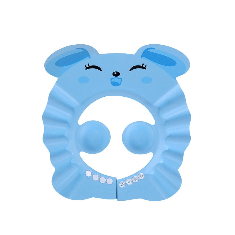 ShampooShower Bouclier de tête pour douche bébé.