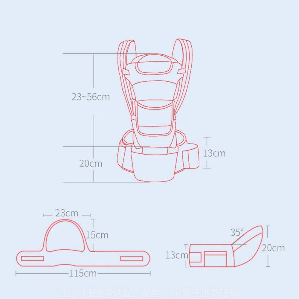 EasyCarrier™ Porte-bébé ergonomique 3 en 1 pour nouveau-né | bébé