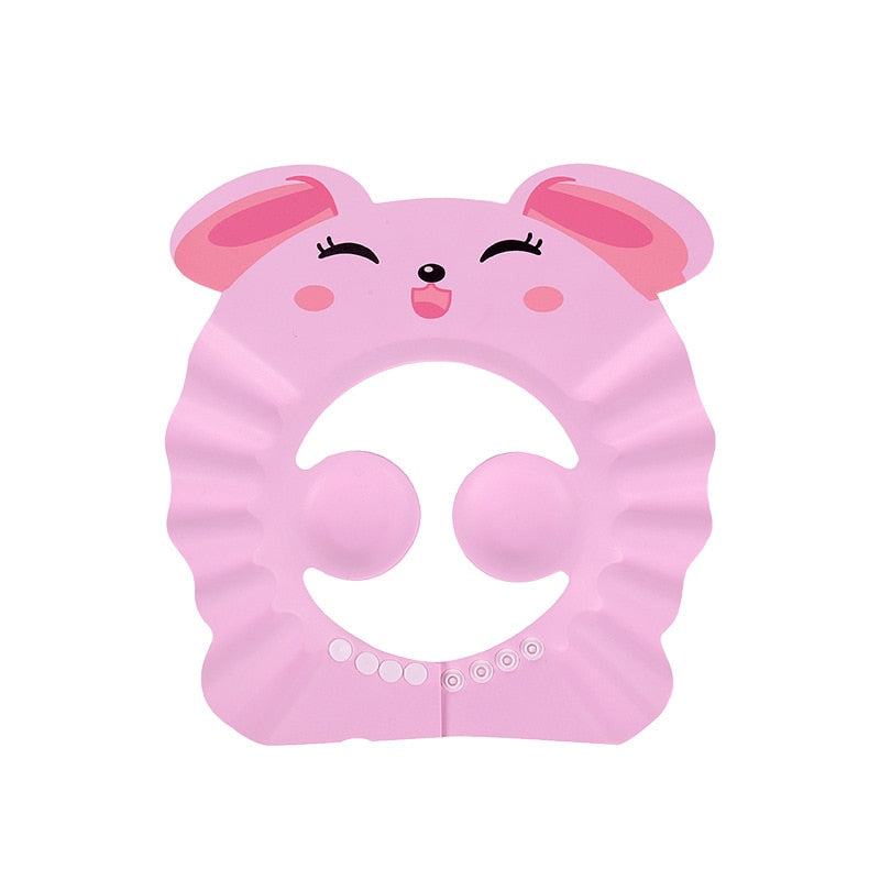 ShampooShower Bouclier de tête pour douche bébé.