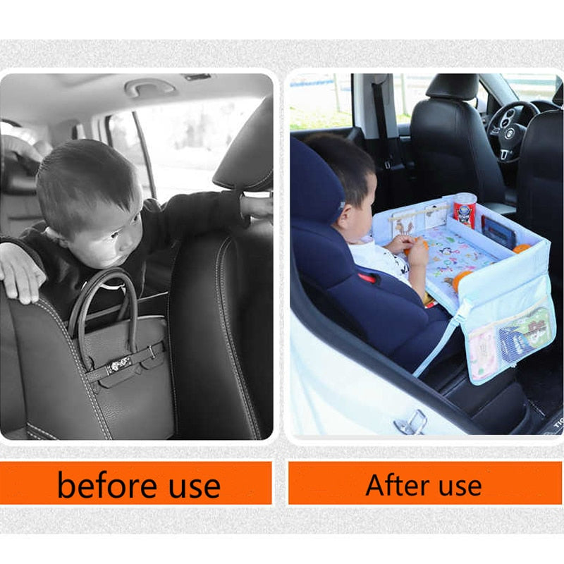 CarTable Plateau de Voyage pour Siège de Voiture Enfants